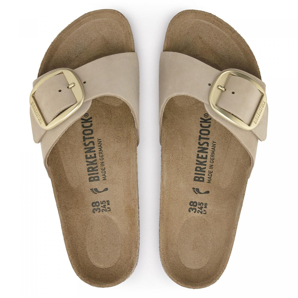 Birkenstock Madrid Big Buckle Nubuck Women's Sandals