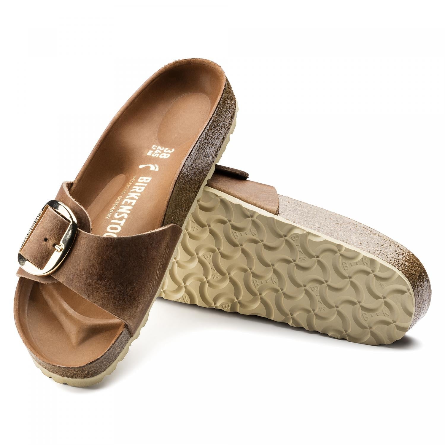 Birkenstock Madrid Big Buckle Oiled Women's Sandals