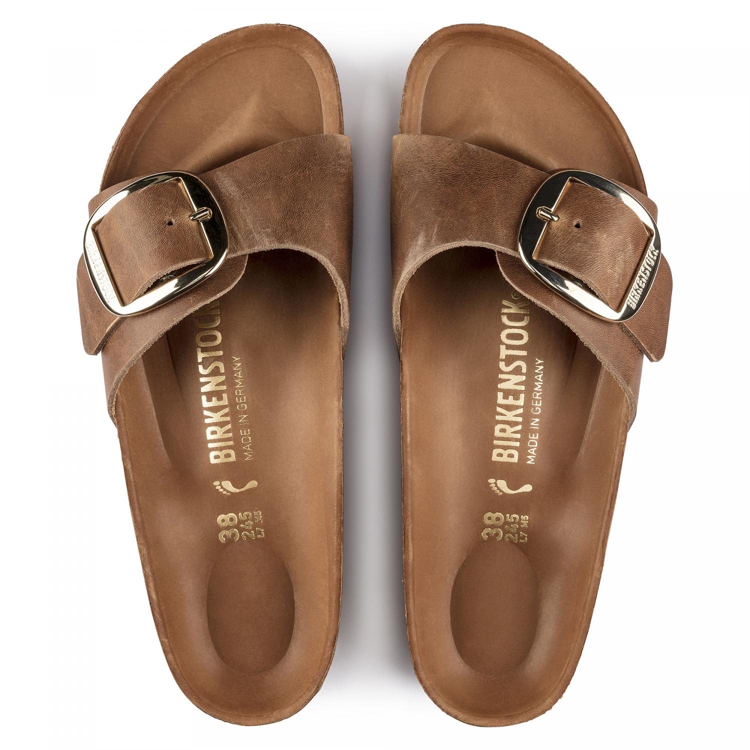 Birkenstock Madrid Big Buckle Oiled Women's Sandals