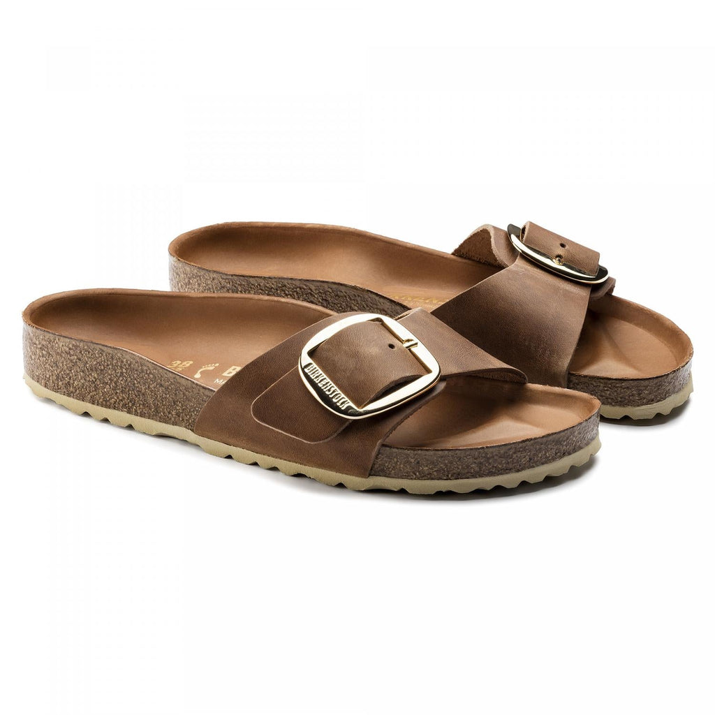 Birkenstock Madrid Big Buckle Oiled Women's Sandals
