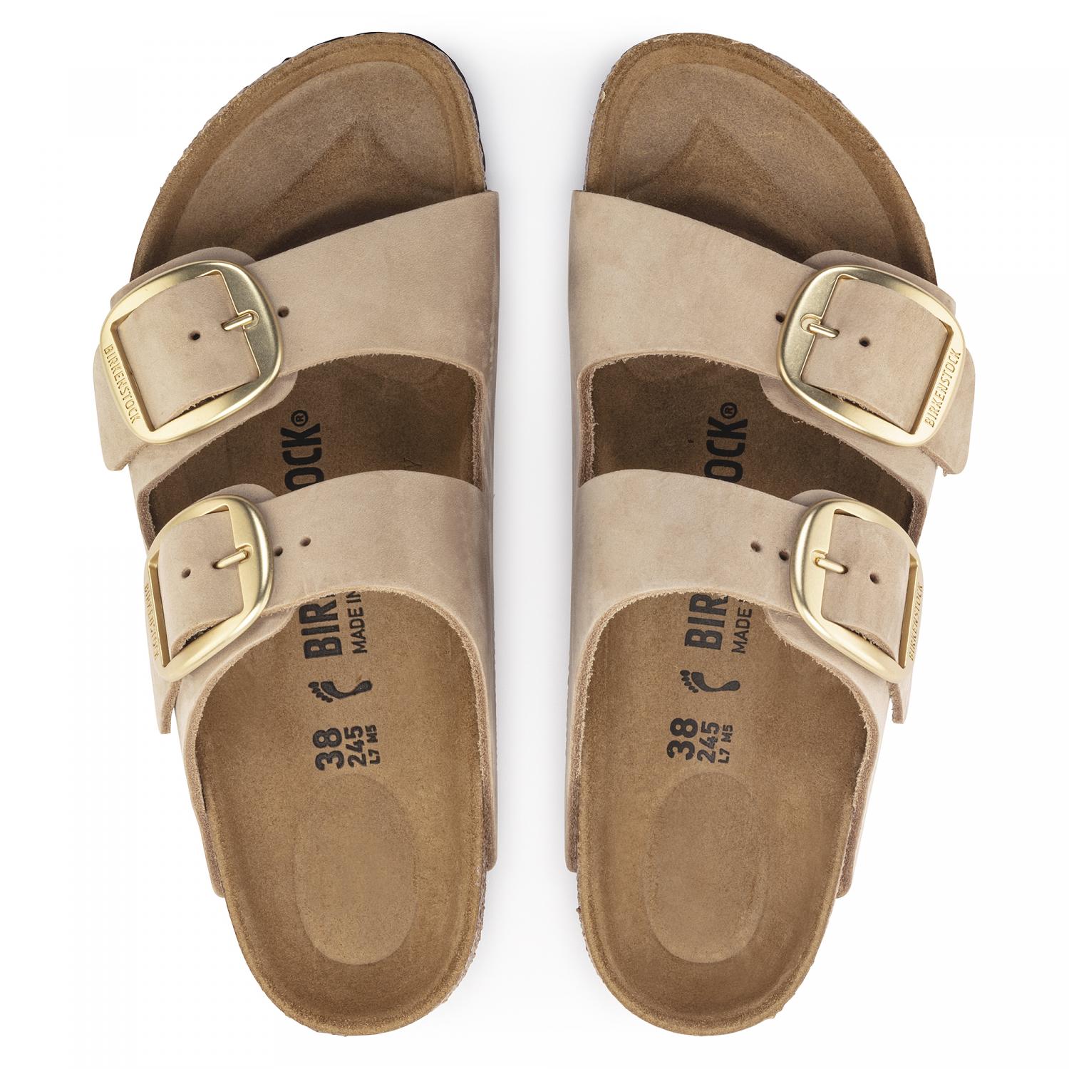 Birkenstock Arizona Big Buckle Nubuck Women's Sandals
