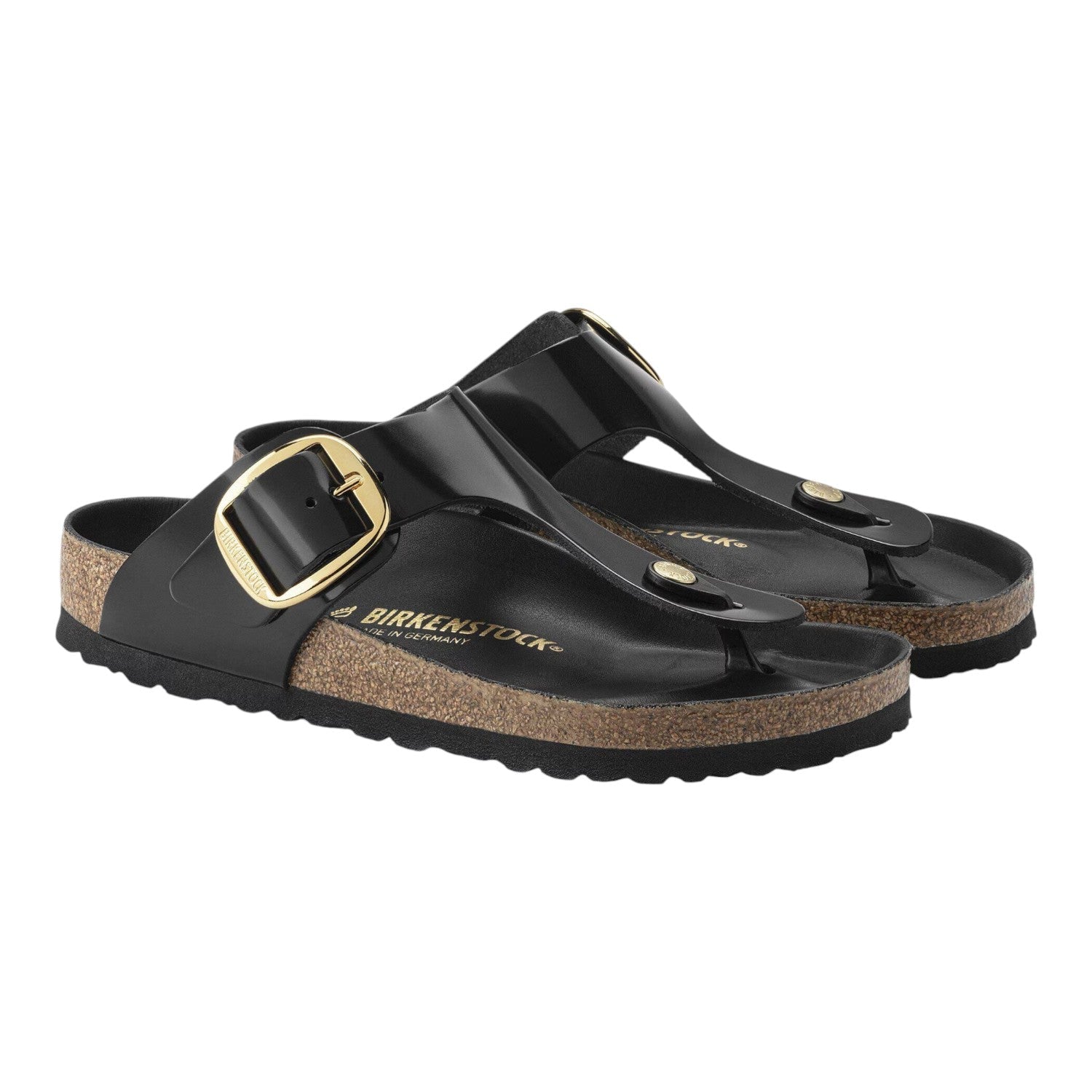 Birkenstock Gizeh Big Buckle Patent Women's Sandals