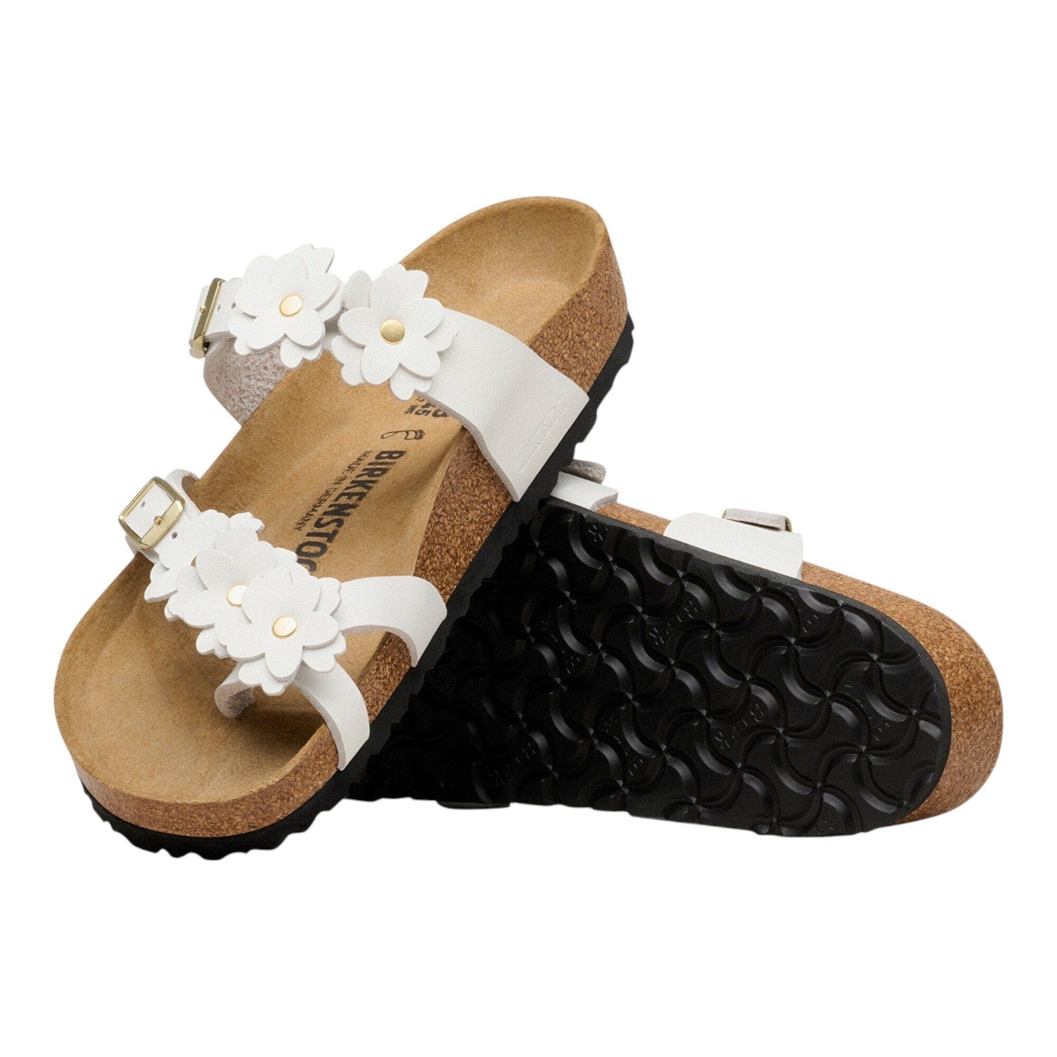 Birkenstock Mayari Flowers Leather Women's Sandals