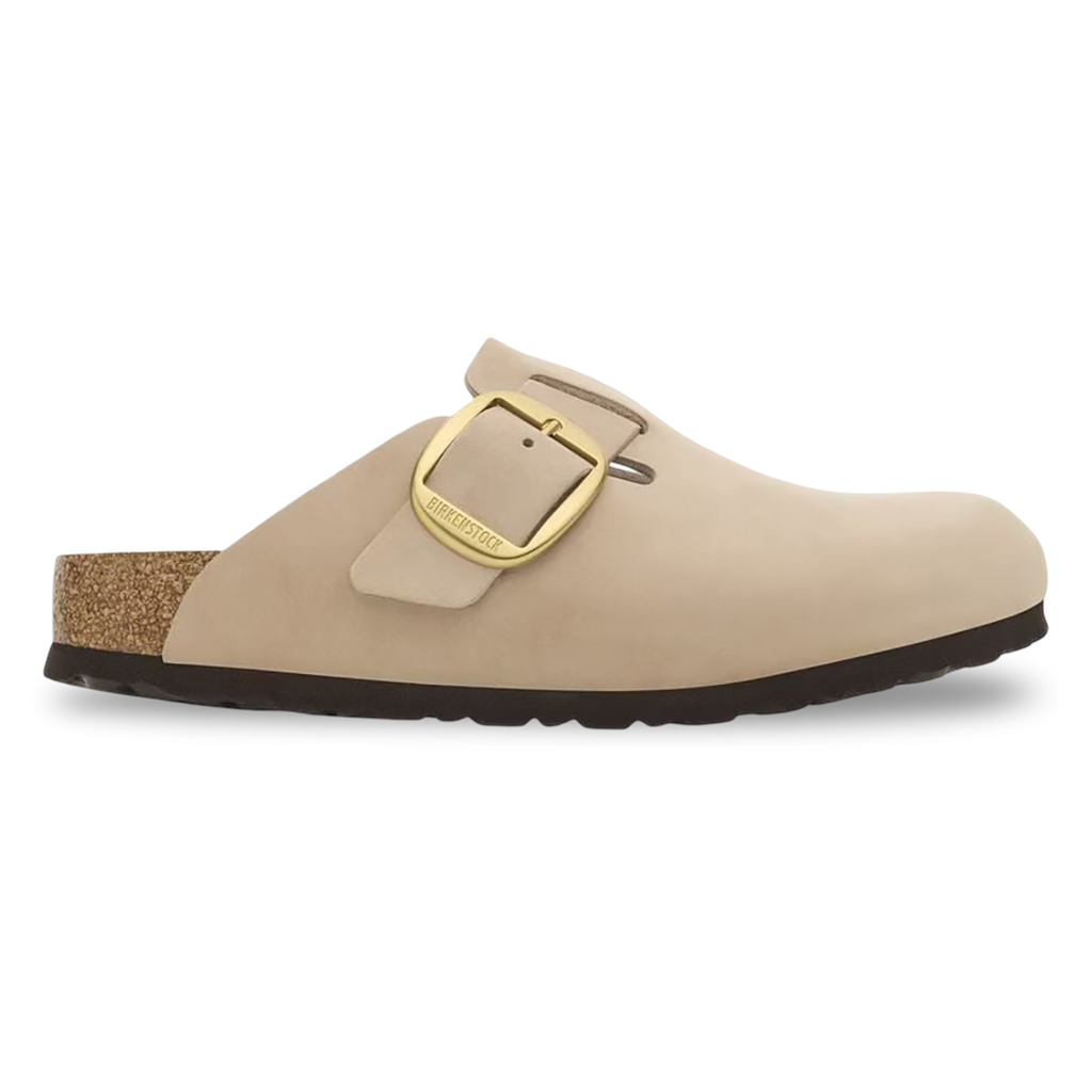 Birkenstock Boston Big Buckle Nubuck Women's Clogs