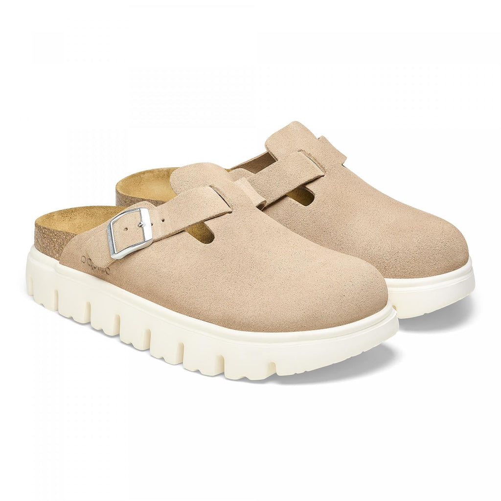 Birkenstock Boston Chunky Suede Women's Clogs