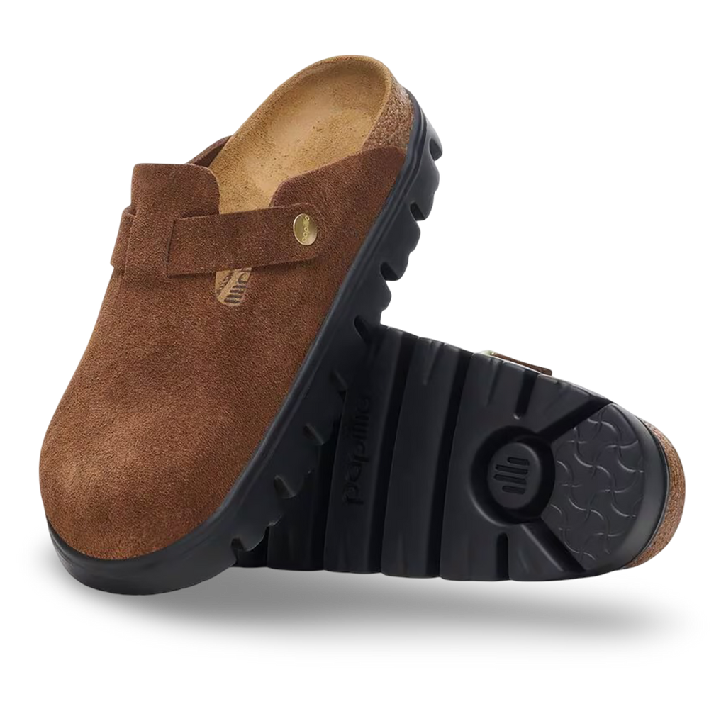 Birkenstock Boston Chunky Suede Women's Clogs
