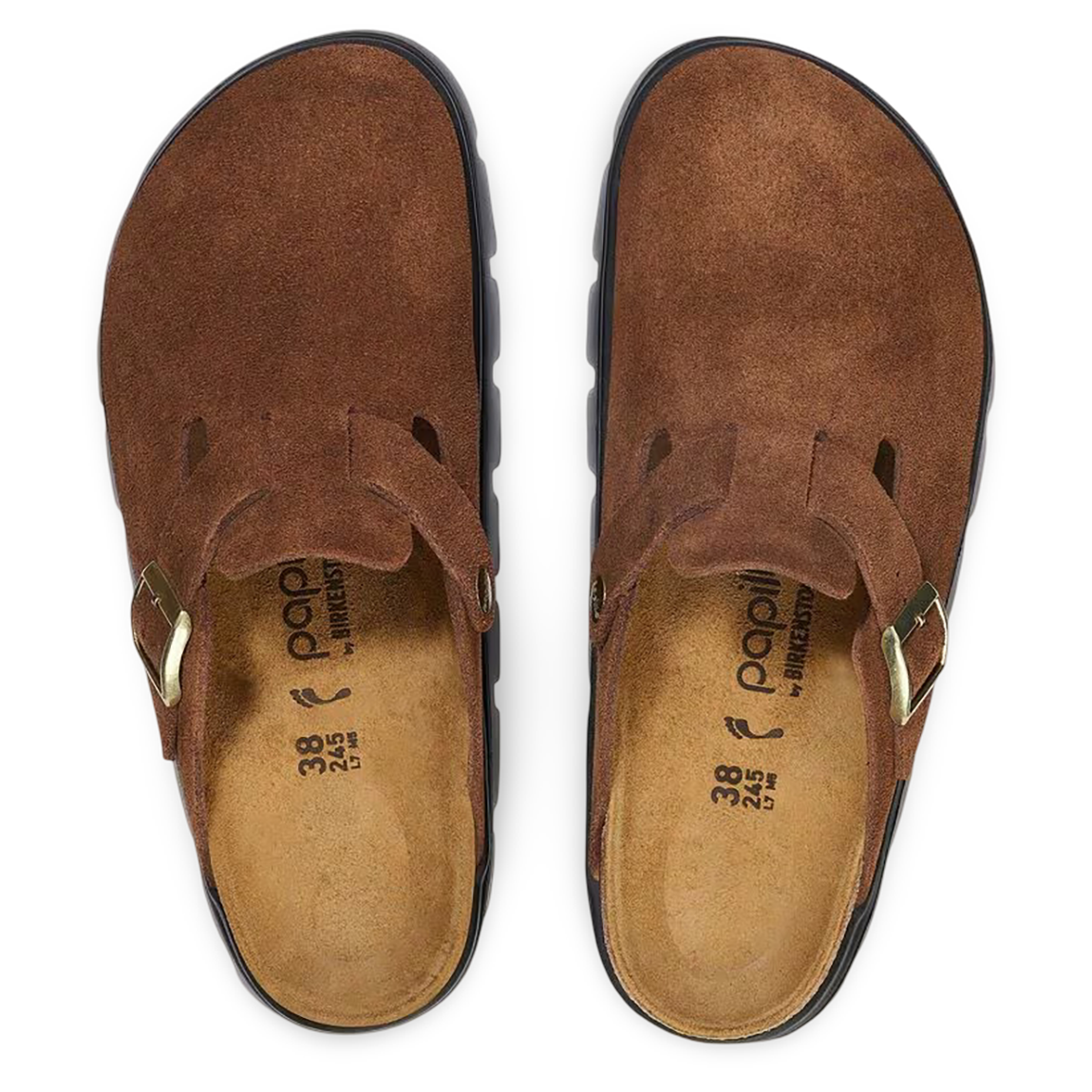 Birkenstock Boston Chunky Suede Women's Clogs