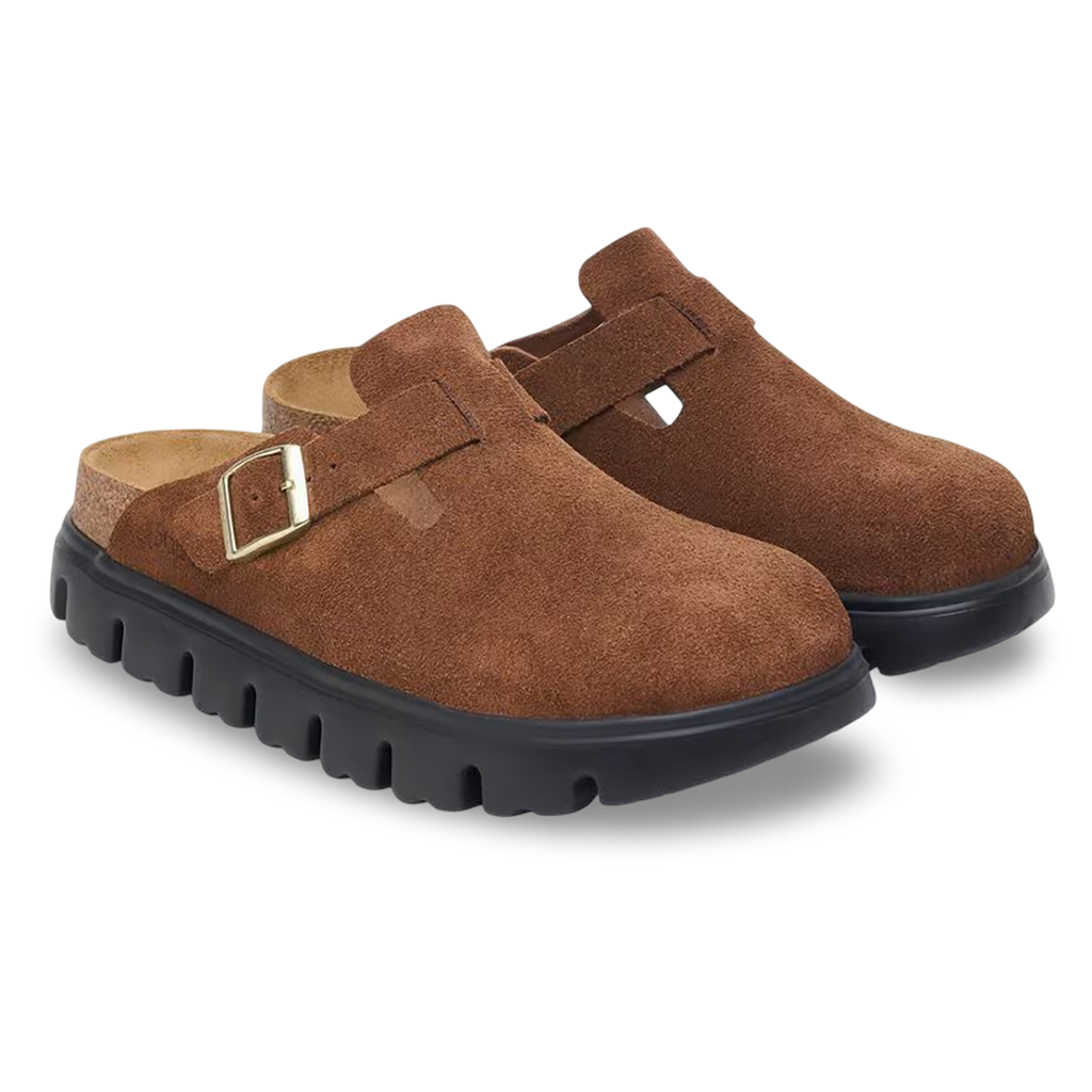 Birkenstock Boston Chunky Suede Women's Clogs