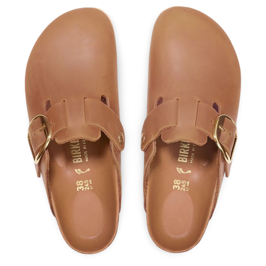 Birkenstock Boston Big Buckle Oiled Women's Clogs