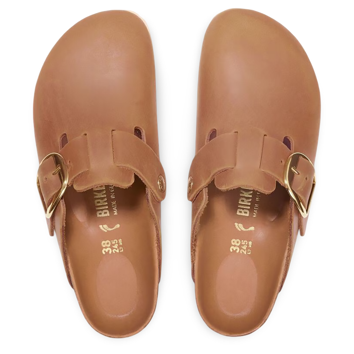 Birkenstock Boston Big Buckle Oiled Women's Clogs