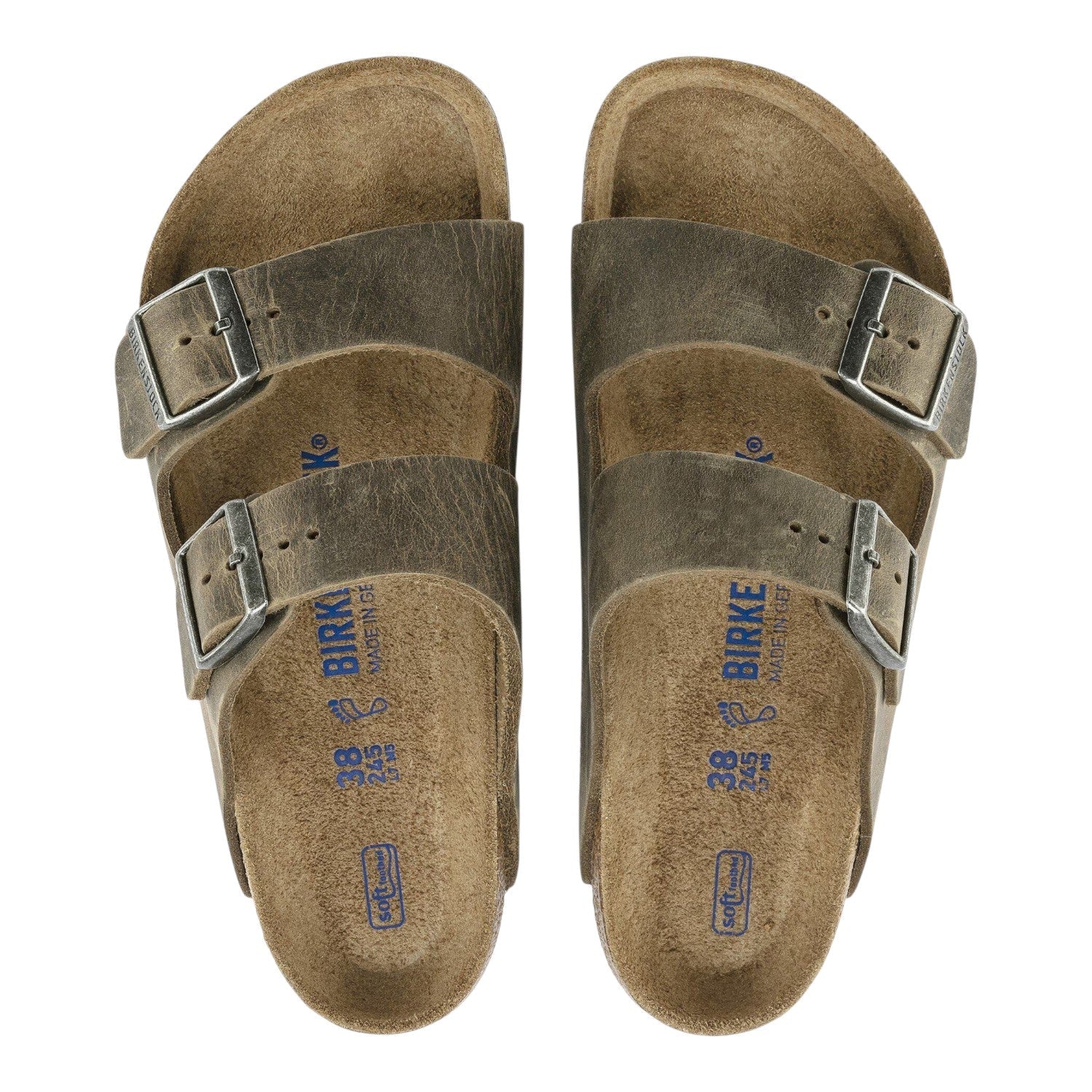 Birkenstock Arizona Soft Footbed Oiled Men's Footbeds & Orthotics