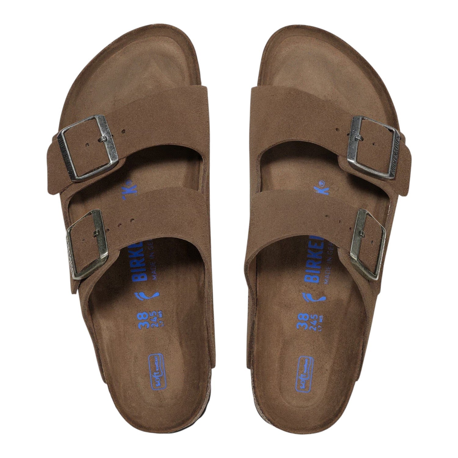 Birkenstock Arizona Soft Footbed Suede Men's Footbeds & Orthotics