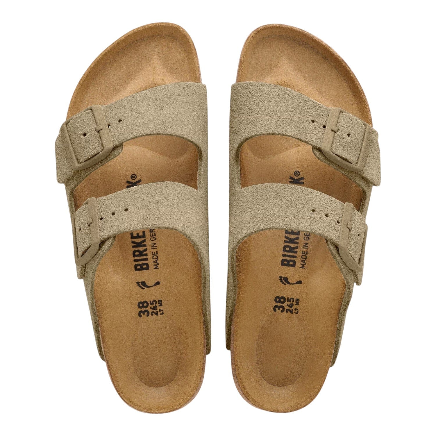 Birkenstock Arizona Suede Men's Sandals