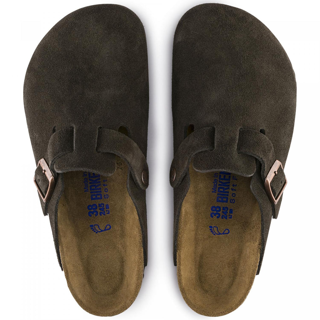 Birkenstock Boston Soft Footbed Suede Men's Footbeds & Orthotics