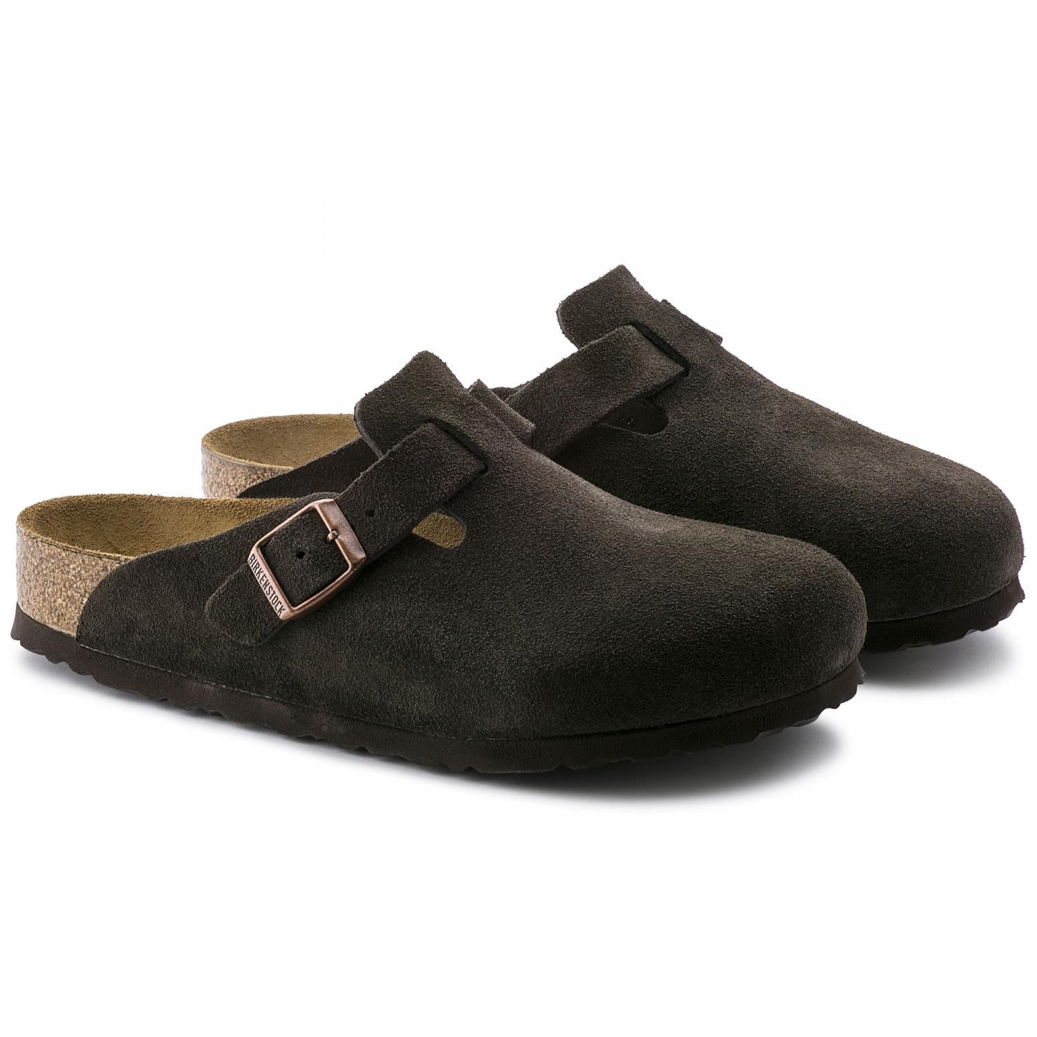 Birkenstock Boston Soft Footbed Suede Men's Footbeds & Orthotics