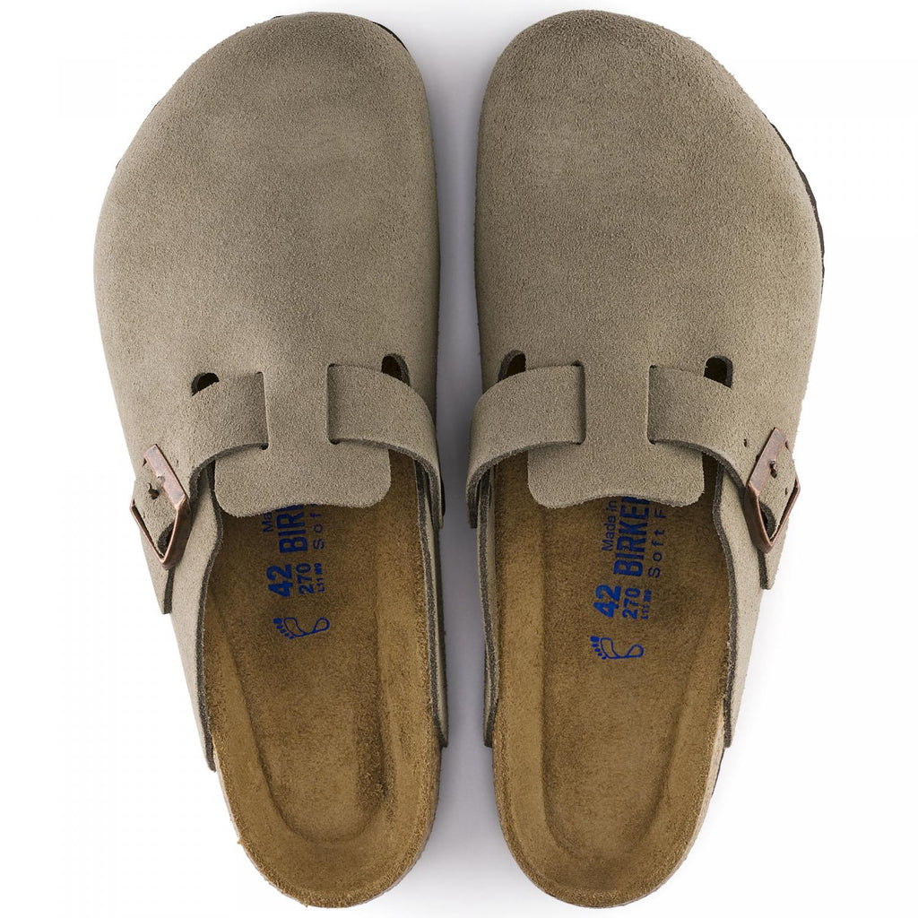 Birkenstock Boston Soft Footbed Suede Men's Footbeds & Orthotics